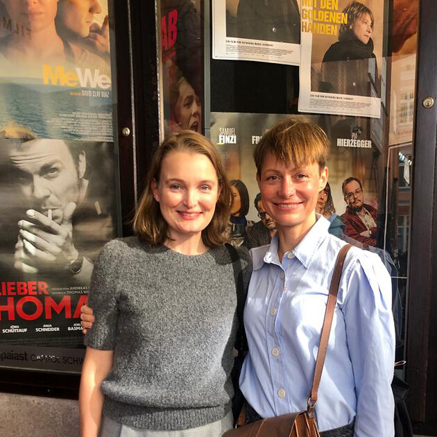 Auf dem 30. Filmkunstfest in Schwerin...